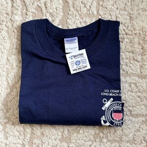 NEW Gildan US Coast Guard LBI Blue T-Shirt XXL